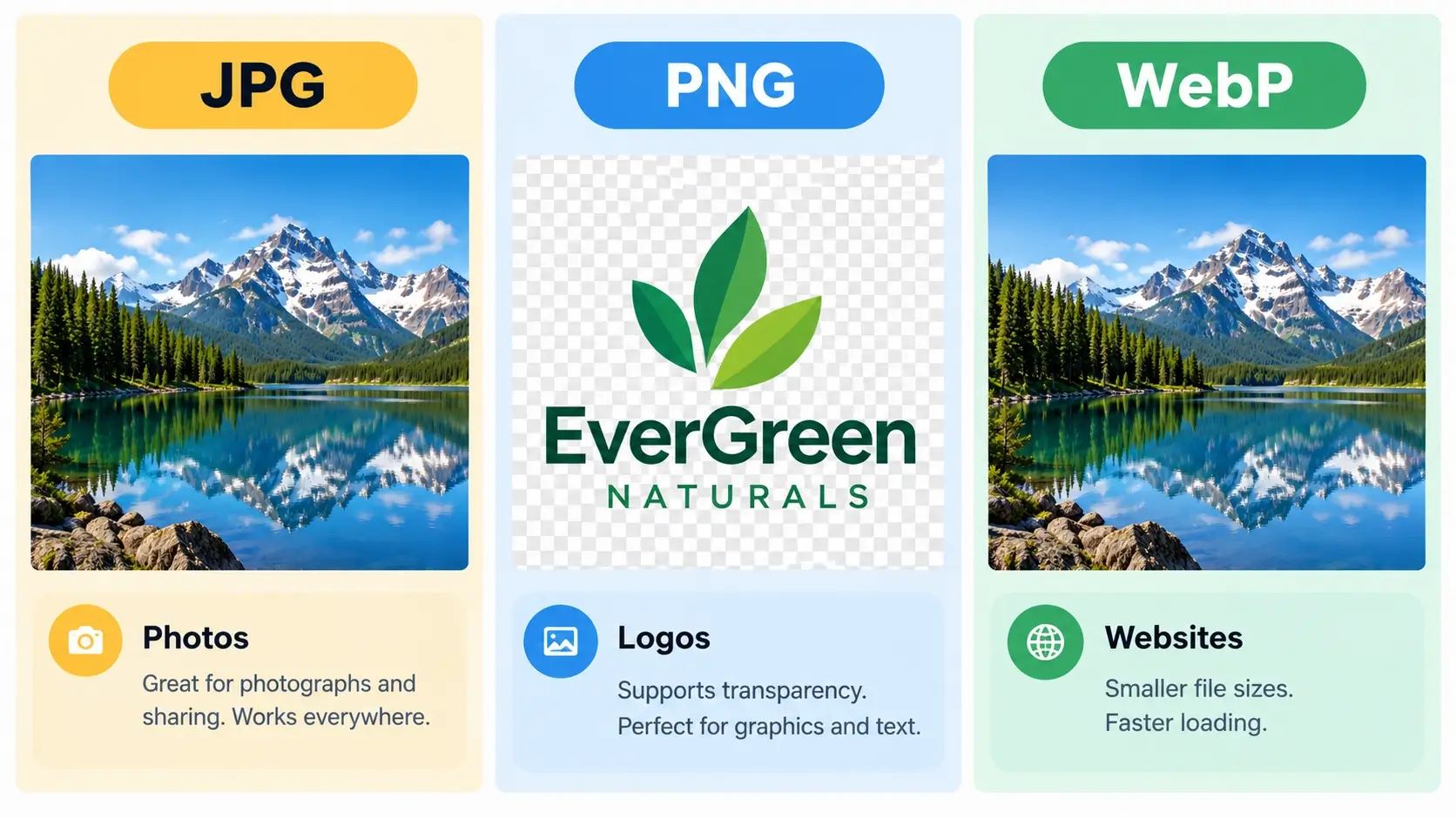 WebP vs JPG vs PNG: Which Image Format Should You Use in 2026?